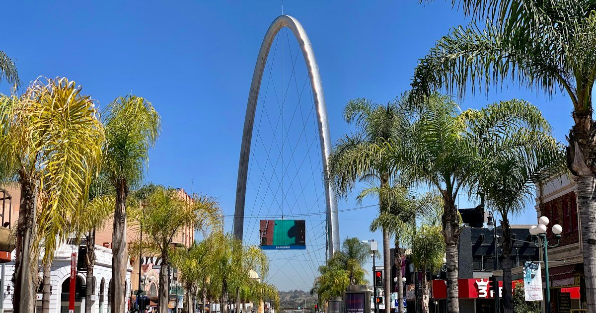 Arco de la avenida Revolución en Tijuana